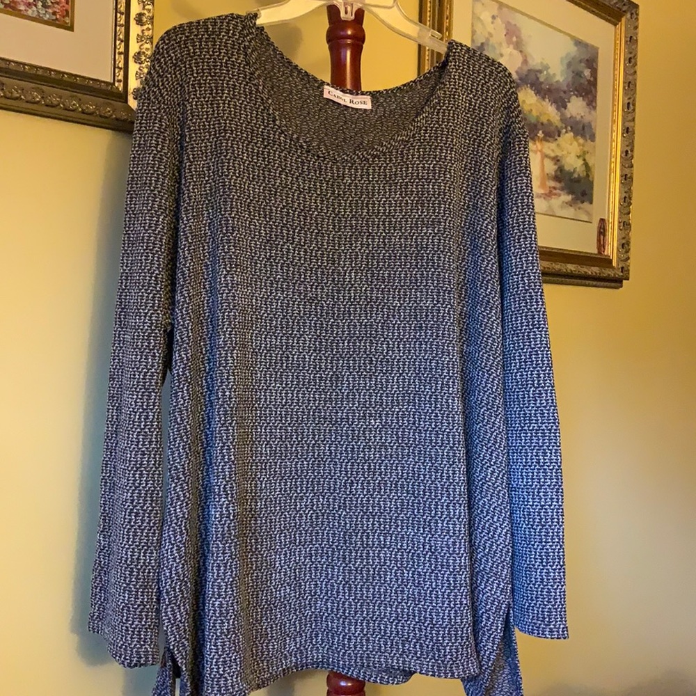 Being & brown sweater